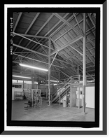 Historic Framed Print, U.S. Naval Base, Pearl Harbor, Storehouse for Defense Battalion Type, Between Port Royal Street & Fuller Way, Pearl Harbor, Honolulu County, HI - 9,  17-7/8" x 21-7/8"