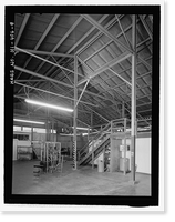 Historic Framed Print, U.S. Naval Base, Pearl Harbor, Storehouse for Defense Battalion Type, Between Port Royal Street & Fuller Way, Pearl Harbor, Honolulu County, HI - 9,  17-7/8" x 21-7/8"