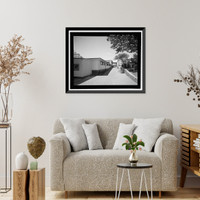 Historic Framed Print, U.S. Naval Base, Pearl Harbor, Bloch Recreation Center & Arena, Between Center Drive & North Road near Nimitz Gate, Pearl Harbor, Honolulu County, HI - 2,  17-7/8" x 21-7/8"