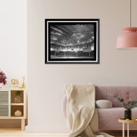 Historic Framed Print, U.S. Naval Base, Pearl Harbor, Bloch Recreation Center & Arena, Between Center Drive & North Road near Nimitz Gate, Pearl Harbor, Honolulu County, HI - 8,  17-7/8" x 21-7/8"