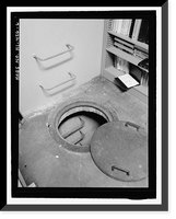 Historic Framed Print, U.S. Naval Base, Pearl Harbor, Combat Intelligence Center, Makalapa Drive in Makalapa Administration Area, Pearl Harbor, Honolulu County, HI - 6,  17-7/8" x 21-7/8"