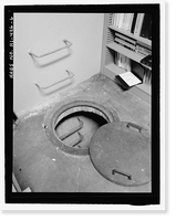 Historic Framed Print, U.S. Naval Base, Pearl Harbor, Combat Intelligence Center, Makalapa Drive in Makalapa Administration Area, Pearl Harbor, Honolulu County, HI - 6,  17-7/8" x 21-7/8"