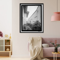 Historic Framed Print, Kakaako Fire Station, Hook & Ladder Building, 620 South Street, Honolulu, Honolulu County, HI - 4,  17-7/8" x 21-7/8"