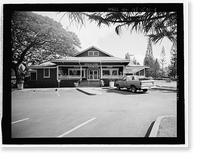 Historic Framed Print, Honolua Store & Warehouse, 502 Office Street, Kapalua, Maui County, HI - 2,  17-7/8" x 21-7/8"