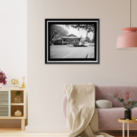 Historic Framed Print, Honolua Store & Warehouse, 502 Office Street, Kapalua, Maui County, HI - 3,  17-7/8" x 21-7/8"