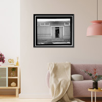 Historic Framed Print, Honolua Store & Warehouse, 502 Office Street, Kapalua, Maui County, HI - 13,  17-7/8" x 21-7/8"