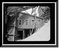 Historic Framed Print, Kennecott Copper Corporation, Concentration Mill, On Copper River & Northwestern Railroad, Kennicott, Valdez-Cordova Census Area, AK - 14,  17-7/8" x 21-7/8"