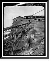 Historic Framed Print, Kennecott Copper Corporation, Concentration Mill, On Copper River & Northwestern Railroad, Kennicott, Valdez-Cordova Census Area, AK - 20,  17-7/8" x 21-7/8"
