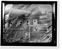 Historic Framed Print, Kennecott Copper Corporation, Concentration Mill, On Copper River & Northwestern Railroad, Kennicott, Valdez-Cordova Census Area, AK - 21,  17-7/8" x 21-7/8"