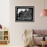 Historic Framed Print, Kennecott Copper Corporation, Concentration Mill, On Copper River & Northwestern Railroad, Kennicott, Valdez-Cordova Census Area, AK - 27,  17-7/8" x 21-7/8"