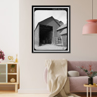 Historic Framed Print, Kennecott Copper Corporation, Concentration Mill, On Copper River & Northwestern Railroad, Kennicott, Valdez-Cordova Census Area, AK - 28,  17-7/8" x 21-7/8"