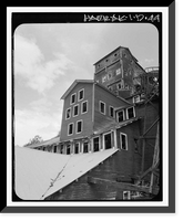 Historic Framed Print, Kennecott Copper Corporation, Concentration Mill, On Copper River & Northwestern Railroad, Kennicott, Valdez-Cordova Census Area, AK - 31,  17-7/8" x 21-7/8"