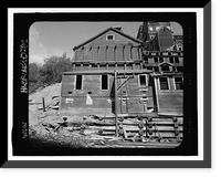 Historic Framed Print, Kennecott Copper Corporation, Concentration Mill, On Copper River & Northwestern Railroad, Kennicott, Valdez-Cordova Census Area, AK - 39,  17-7/8" x 21-7/8"