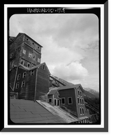 Historic Framed Print, Kennecott Copper Corporation, Concentration Mill, On Copper River & Northwestern Railroad, Kennicott, Valdez-Cordova Census Area, AK - 41,  17-7/8" x 21-7/8"