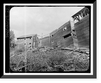 Historic Framed Print, Kennecott Copper Corporation, Concentration Mill, On Copper River & Northwestern Railroad, Kennicott, Valdez-Cordova Census Area, AK - 55,  17-7/8" x 21-7/8"