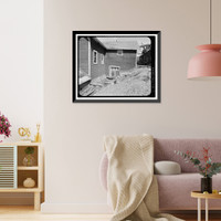 Historic Framed Print, Kennecott Copper Corporation, Leaching Plant, On Copper River & Northwestern Railroad, Kennicott, Valdez-Cordova Census Area, AK - 5,  17-7/8" x 21-7/8"