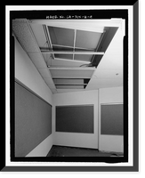 Historic Framed Print, Douglas Aircraft Company Long Beach Plant, Administration Building, 3855 Lakewood Boulevard, Long Beach, Los Angeles County, CA - 9,  17-7/8" x 21-7/8"