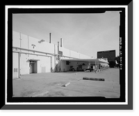 Historic Framed Print, Douglas Aircraft Company Long Beach Plant, Cafeteria, 3855 Lakewood Boulevard, Long Beach, Los Angeles County, CA - 3,  17-7/8" x 21-7/8"