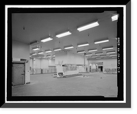 Historic Framed Print, Douglas Aircraft Company Long Beach Plant, Cafeteria, 3855 Lakewood Boulevard, Long Beach, Los Angeles County, CA - 5,  17-7/8" x 21-7/8"