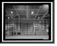 Historic Framed Print, Douglas Aircraft Company Long Beach Plant, Aircraft Wing & Fuselage Assembly Building, 3855 Lakewood Boulevard, Long Beach, Los Angeles County, CA - 11,  17-7/8" x 21-7/8"