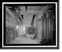 Historic Framed Print, Douglas Aircraft Company Long Beach Plant, Aircraft Final Assembly Building, 3855 Lakewood Boulevard, Long Beach, Los Angeles County, CA - 14,  17-7/8" x 21-7/8"