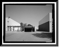 Historic Framed Print, Douglas Aircraft Company Long Beach Plant, Pedestrian Tunnels, 3855 Lakewood Boulevard, Long Beach, Los Angeles County, CA - 2,  17-7/8" x 21-7/8"