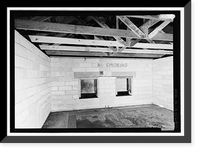 Historic Framed Print, Radar Station B-71, Power Building, Coastal Drive, Klamath vicinity, Del Norte County, CA - 5,  17-7/8" x 21-7/8"