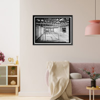 Historic Framed Print, Radar Station B-71, Operations Building, Coastal Drive, Klamath vicinity, Del Norte County, CA - 7,  17-7/8" x 21-7/8"