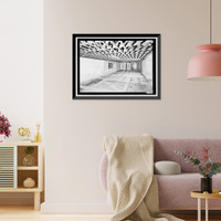 Historic Framed Print, Radar Station B-71, Operations Building, Coastal Drive, Klamath vicinity, Del Norte County, CA - 8,  17-7/8" x 21-7/8"