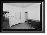Historic Framed Print, Prairie Creek Fish Hatchery, Hwy. 101, Orick, Humboldt County, CA - 6,  17-7/8" x 21-7/8"