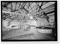 Historic Framed Print, Prairie Creek Fish Hatchery, Hwy. 101, Orick, Humboldt County, CA - 9,  17-7/8" x 21-7/8"