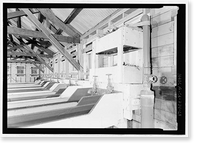 Historic Framed Print, Prairie Creek Fish Hatchery, Hwy. 101, Orick, Humboldt County, CA - 13,  17-7/8" x 21-7/8"