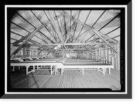 Historic Framed Print, Prairie Creek Fish Hatchery, Hwy. 101, Orick, Humboldt County, CA - 17,  17-7/8" x 21-7/8"