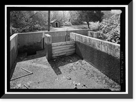 Historic Framed Print, Prairie Creek Fish Hatchery, Hwy. 101, Orick, Humboldt County, CA - 32,  17-7/8" x 21-7/8"