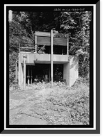 Historic Framed Print, Prairie Creek Fish Hatchery, Hwy. 101, Orick, Humboldt County, CA - 35,  17-7/8" x 21-7/8"