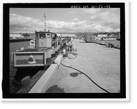 Historic Framed Print, U.S. Naval Base, Pearl Harbor, Waterfront Facilities, Various locations throughout base, Pearl Harbor, Honolulu County, HI - 13,  17-7/8" x 21-7/8"
