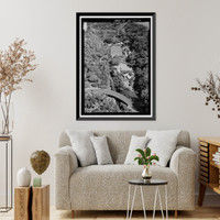 Historic Framed Print, Hana Belt Road, Between Haiku and Kaipahulu, Hana vicinity, Maui County, HI - 7,  17-7/8" x 21-7/8"