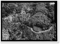 Historic Framed Print, Hana Belt Road, Between Haiku and Kaipahulu, Hana vicinity, Maui County, HI - 15,  17-7/8" x 21-7/8"