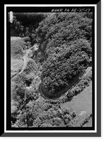 Historic Framed Print, Hana Belt Road, Between Haiku and Kaipahulu, Hana vicinity, Maui County, HI - 17,  17-7/8" x 21-7/8"