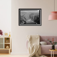 Historic Framed Print, Hana Belt Road, Between Haiku and Kaipahulu, Hana vicinity, Maui County, HI - 22,  17-7/8" x 21-7/8"