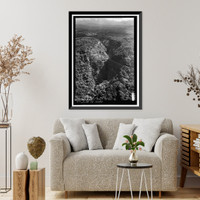 Historic Framed Print, Hana Belt Road, Between Haiku and Kaipahulu, Hana vicinity, Maui County, HI - 23,  17-7/8" x 21-7/8"