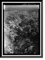 Historic Framed Print, Hana Belt Road, Between Haiku and Kaipahulu, Hana vicinity, Maui County, HI - 26,  17-7/8" x 21-7/8"