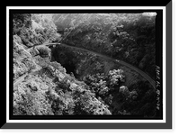Historic Framed Print, Hana Belt Road, Between Haiku and Kaipahulu, Hana vicinity, Maui County, HI - 28,  17-7/8" x 21-7/8"