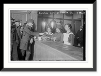 Salv. Army Hut, Union Sq, Vintage Print