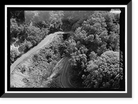 Historic Framed Print, Hana Belt Road, Between Haiku and Kaipahulu, Hana vicinity, Maui County, HI - 30,  17-7/8" x 21-7/8"