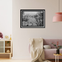 Historic Framed Print, Hana Belt Road, Between Haiku and Kaipahulu, Hana vicinity, Maui County, HI - 37,  17-7/8" x 21-7/8"