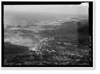 Historic Framed Print, Hana Belt Road, Between Haiku and Kaipahulu, Hana vicinity, Maui County, HI - 38,  17-7/8" x 21-7/8"