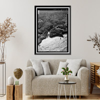 Historic Framed Print, Hana Belt Road, Between Haiku and Kaipahulu, Hana vicinity, Maui County, HI - 44,  17-7/8" x 21-7/8"