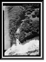Historic Framed Print, Hana Belt Road, Between Haiku and Kaipahulu, Hana vicinity, Maui County, HI - 45,  17-7/8" x 21-7/8"