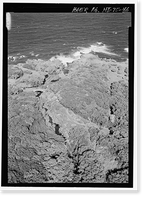 Historic Framed Print, Hana Belt Road, Between Haiku and Kaipahulu, Hana vicinity, Maui County, HI - 46,  17-7/8" x 21-7/8"